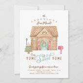 引っ越しましたウアホームスイートホームジンガーブレッドハウス シーズンカード (正面)