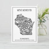 引っ越しましたウィスコンシン州フローラ曼荼羅 案内状 (スタンド正面)