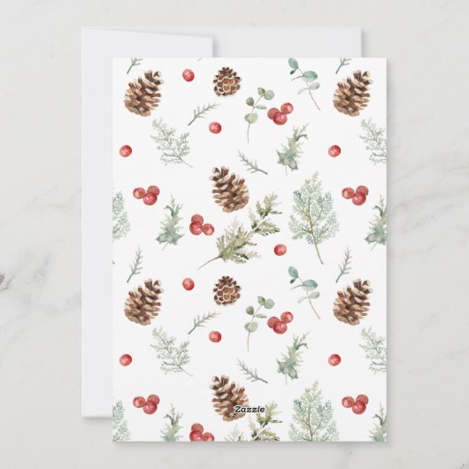 引っ越しましたウィンターパインベリーの移動発表 シーズンカード (裏面)