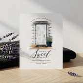 引っ越しましたウォーターカラーハンプトンズホワイトフロントドア 案内状