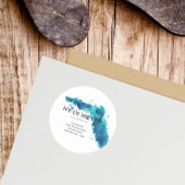 引っ越しましたウォーターカラーフロリダ州 ラウンドシール