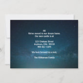 引っ越しましたエレガントニューホームキャッスルアットナイト 案内状 (裏面)