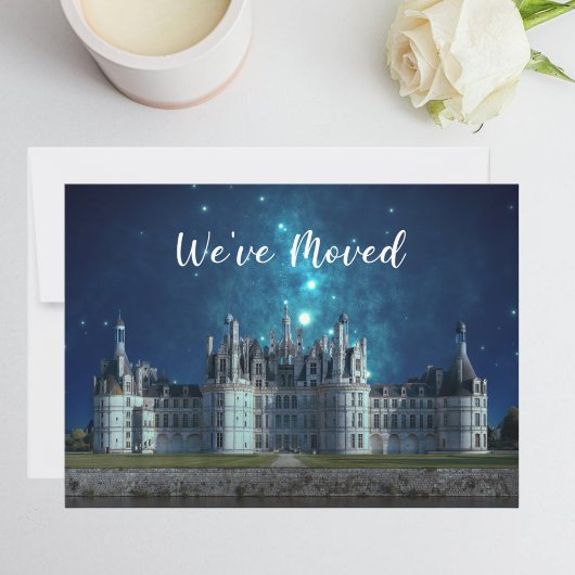 引っ越しましたエレガントニューホームキャッスルアットナイト 案内状