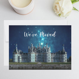 引っ越しましたエレガントニューホームキャッスルアットナイト 案内状