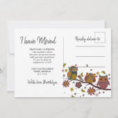 引っ越しましたカラフルフル 招待状 (裏面)