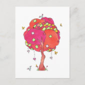 引っ越しましたカード、パッチ 案内ポストカード (正面)