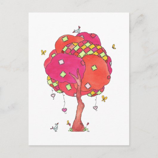 引っ越しましたカード、パッチ 案内ポストカード (正面)