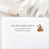 引っ越しましたキャッツニューホーム差出人住所 ラベル (インサイチュ)