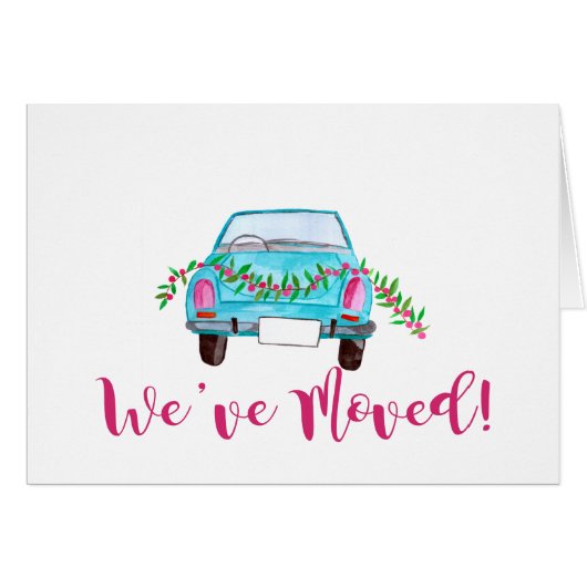 引っ越しましたクラシッククリスマスカー (正面横)