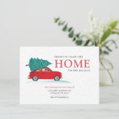 引っ越しましたクリスマスの祝日の新しい住所 案内状 (スタンド正面)