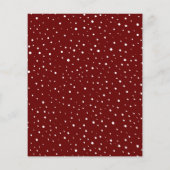 引っ越しましたクリスマスファミリーフォトコラージュホリデー (裏面)