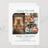 引っ越しましたクリスマスホリデースクリプト移動 シーズンカード (正面/裏面)