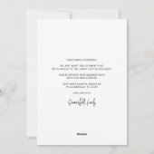 引っ越しましたクリスマスホリデーズパームツリームービング シーズンカード (裏面)