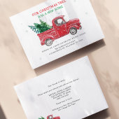 引っ越しましたクリスマスホリデームービング ノートカード