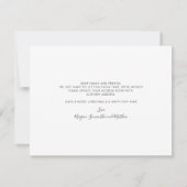 引っ越しましたクリスマスホリデーレッドカームービング 案内状 (裏面)