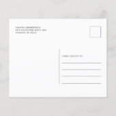 引っ越しましたクリスマス休暇引越し案内 (裏面)