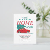 引っ越しましたクリスマス休暇引越し案内 シーズンポストカード (スタンド正面)