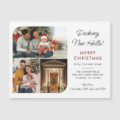 引っ越しましたクリスマス家族の写真キープサケ (正面)