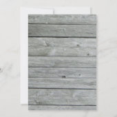 引っ越しましたグレイ木材4フォトコラージュニューホーム 案内状 (裏面)