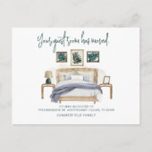 引っ越しましたゲストルームシック移動スクリプト 案内ポストカード (正面)