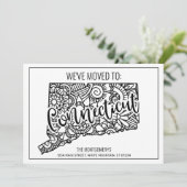 引っ越しましたコネチカット州フローラマンダラホーム 案内状 (スタンド正面)