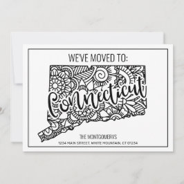 引っ越しましたコネチカット州フローラマンダラホーム 案内状