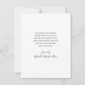 引っ越しましたゴールデンレトリエバーペットドッグ名移動 案内状 (裏面)