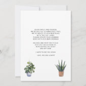 引っ越しましたシックなリビングルーム移動 案内状 (裏面)