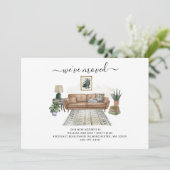 引っ越しましたシックボホムービング 案内状 (スタンド正面)