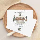 引っ越しましたシックボホムービング 案内状