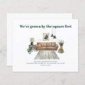 引っ越しましたシックBoho動く発表 (正面/裏面)