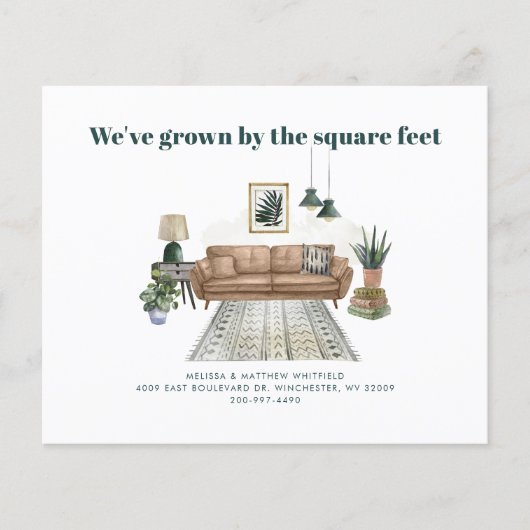 引っ越しましたシックBoho動く発表 (正面)