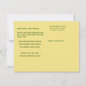 引っ越しましたシティアパートメンツムービング 案内状 (裏面)