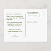 引っ越しましたシティアパートメントハウスクラシックズMOVE 案内ポストカード (裏面)