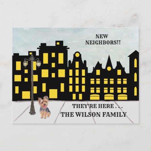 引っ越しましたシティアパートメントハウスクラシックズMOVE 案内ポストカード (正面)