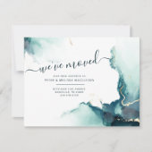 引っ越しましたスクリプトの新しいアドレスの移動告知 (正面)