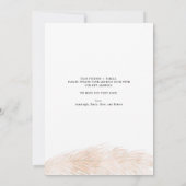 引っ越しましたスクリプトパンパスグラスボタニカルムービング 案内状 (裏面)