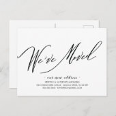 引っ越しましたスモダンクリプトの移動告知 案内ポストカード (正面/裏面)