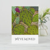 引っ越しましたデザートサウスウエストニューホームムービング 案内状 (スタンド正面)