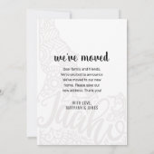 引っ越しましたトゥアイダホ州フローラマンダラホーム 案内状 (裏面)