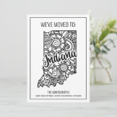 引っ越しましたトゥインディアナ州フローラマンダラホーム 案内状 (スタンド正面)