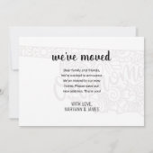 引っ越しましたトゥオクラホマ州フローラ曼荼羅 案内状 (裏面)