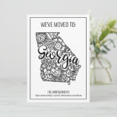 引っ越しましたトゥグルジア州フローラマンダラホーム 案内状 (スタンド正面)