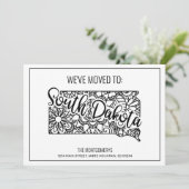 引っ越しましたトゥサウスダコタ州フローラ曼荼羅 案内状 (スタンド正面)