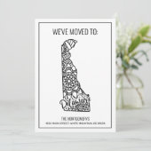 引っ越しましたトゥデラウェア州フローラマンダラホーム 案内状 (スタンド正面)