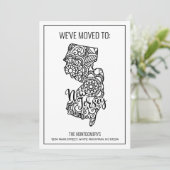 引っ越しましたトゥニュージャージー州フローラ曼荼羅 案内状 (スタンド正面)