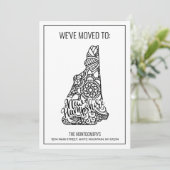 引っ越しましたトゥニューハンプシャー州フローラ曼荼羅 案内状 (スタンド正面)