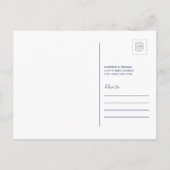 引っ越しましたトゥニューハンプシャー インビテーションポストカード (裏面)