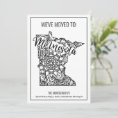 引っ越しましたトゥミネソタ州フローラマンダラホーム 案内状 (スタンド正面)