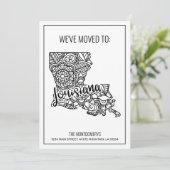 引っ越しましたトゥルイジアナ州フローラマンダラホーム 案内状 (スタンド正面)